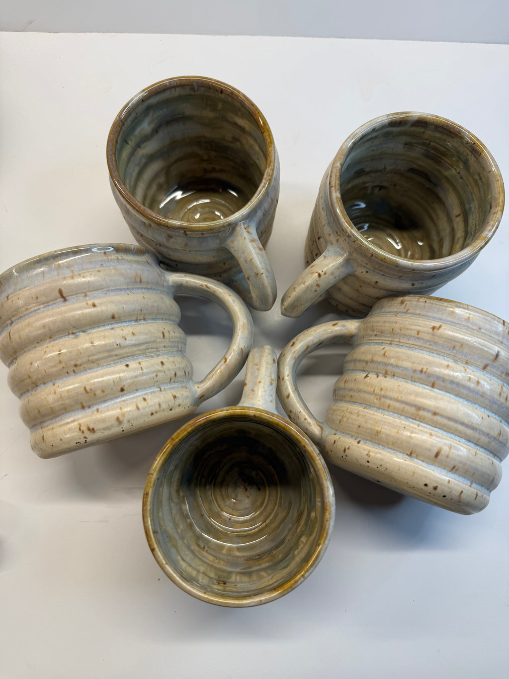 Item 0004: LFPR Stoneware Mugs in Micro-crystalline Blend