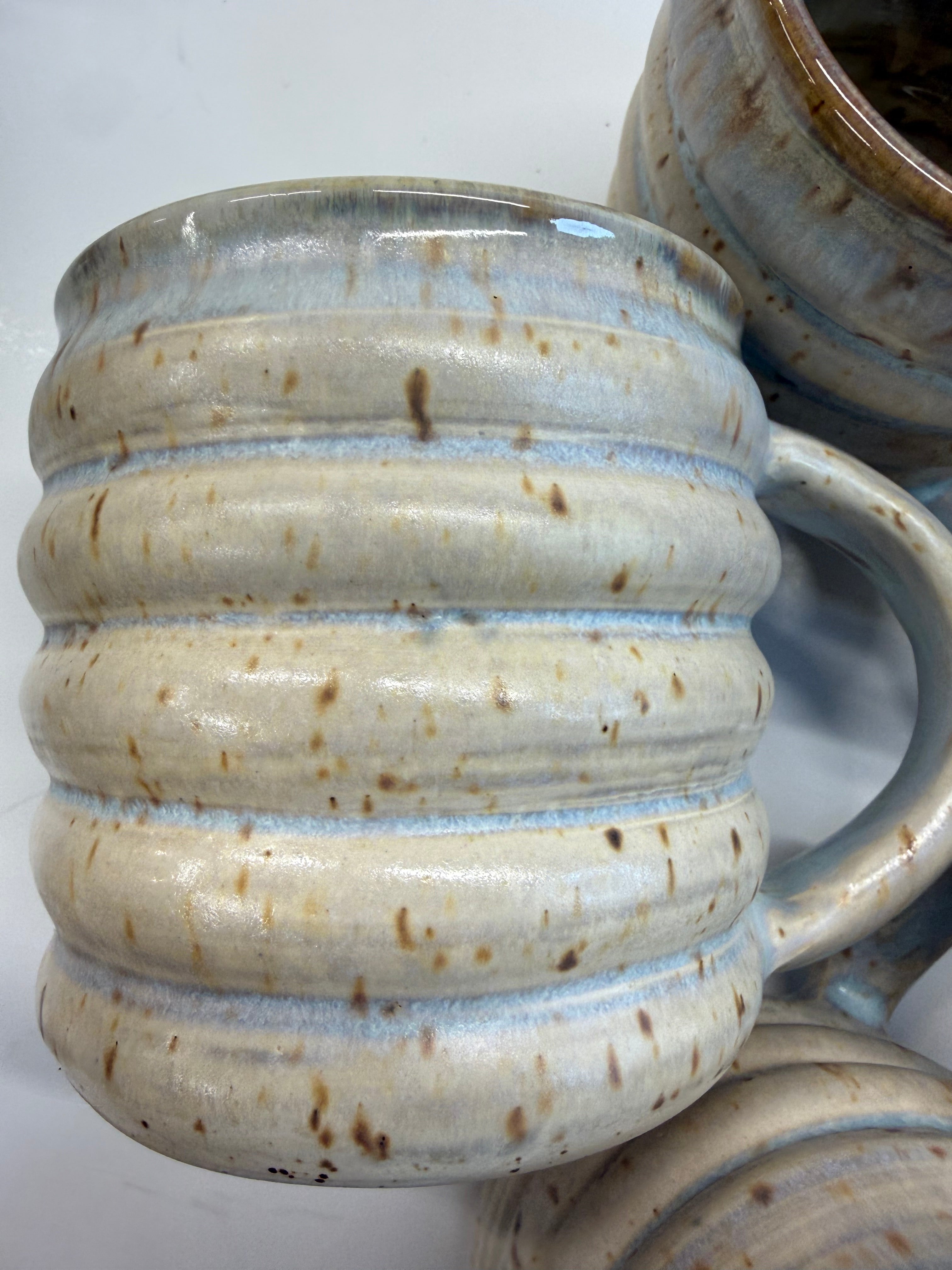 Item 0004: LFPR Stoneware Mugs in Micro-crystalline Blend