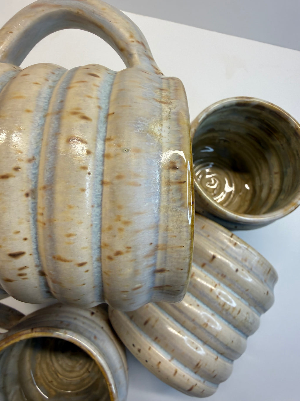 Item 0004: LFPR Stoneware Mugs in Micro-crystalline Blend