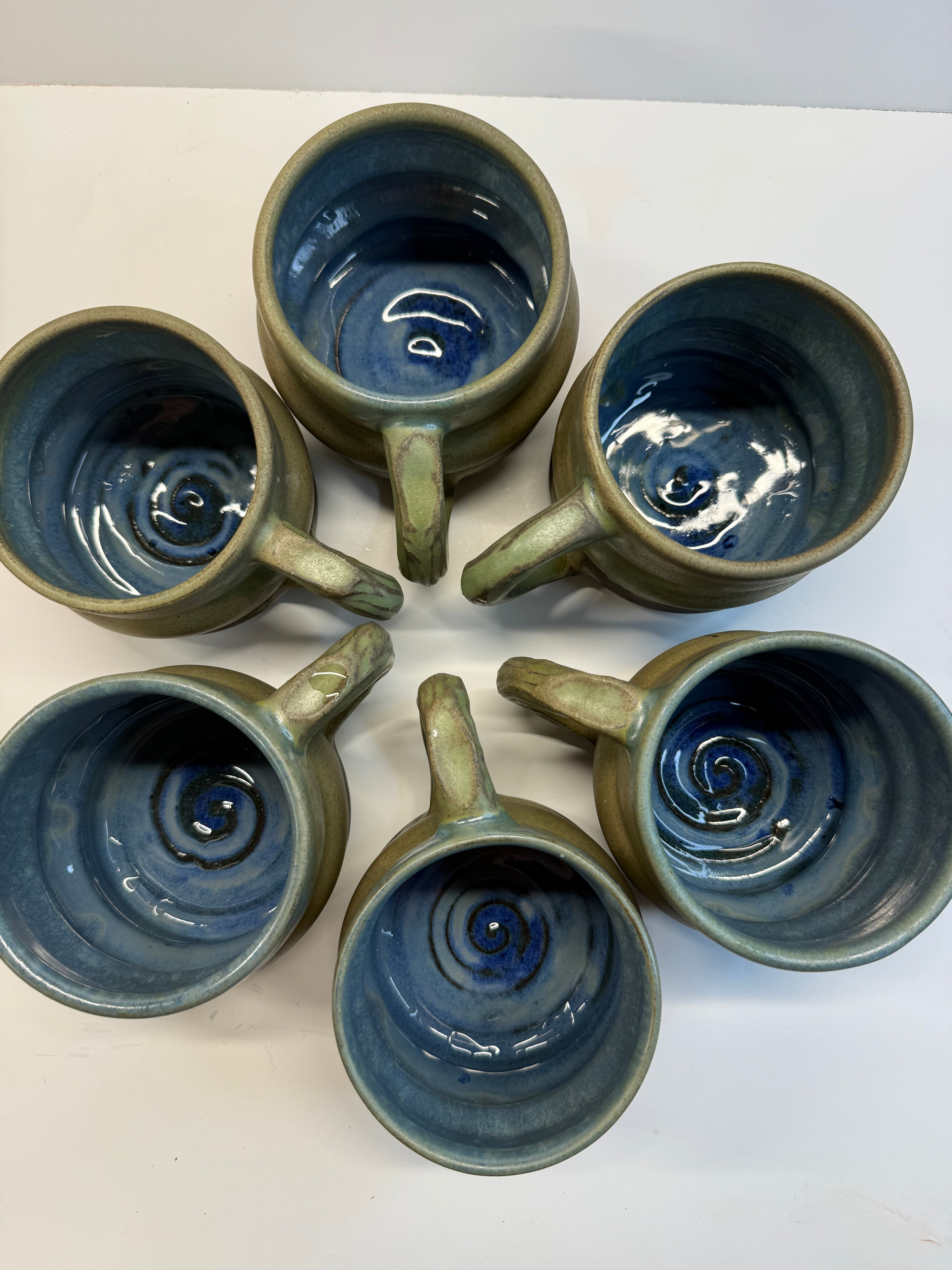 Item 0005: LFPR Earth Series Stoneware Mugs in Multi-glaze Blend