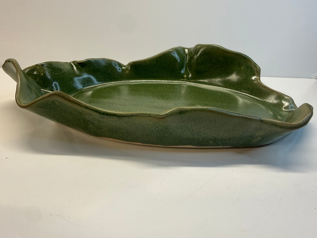 Item 0009 : LFPR Stoneware Oblong Serving Platter (Laigoi)