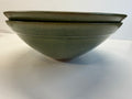 Item 0006 : LFPR Stoneware Medium Bowls in Green (Laigoi) - STUNNERS!!!